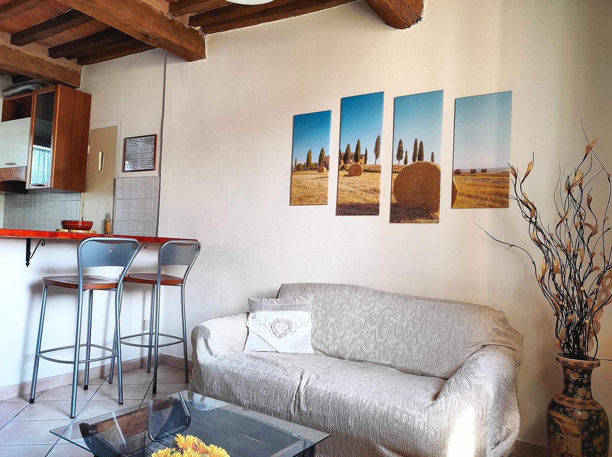 La Casina Di Colle - Appartamento Rustico Sulle Colline Di Pisa Casciana Terme Exteriér fotografie